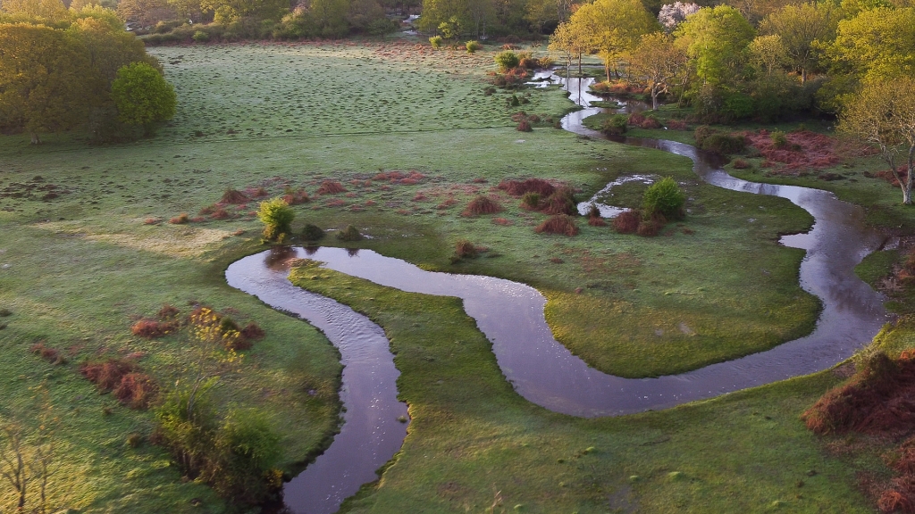 3 Aerial image of Fletchers Water after restoration